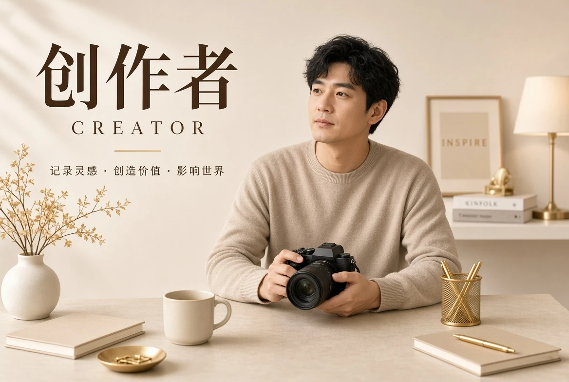 创作者专题视觉